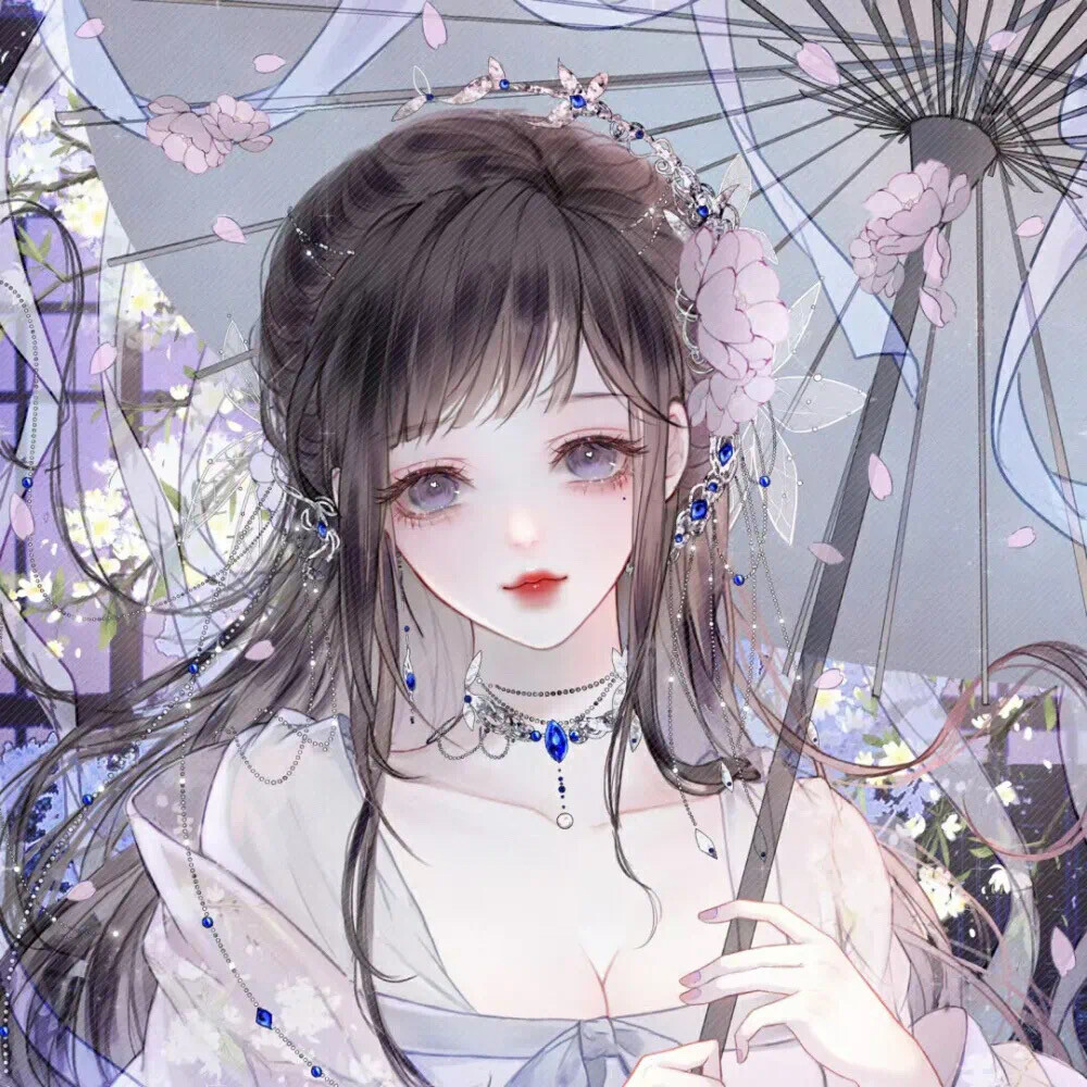 古风动漫女头华丽