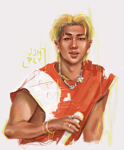 金南俊手绘,搜图不易，留图请点赞，专辑内所有图片均有才阿米所绘，我只是图片搬运工，只留作欣赏