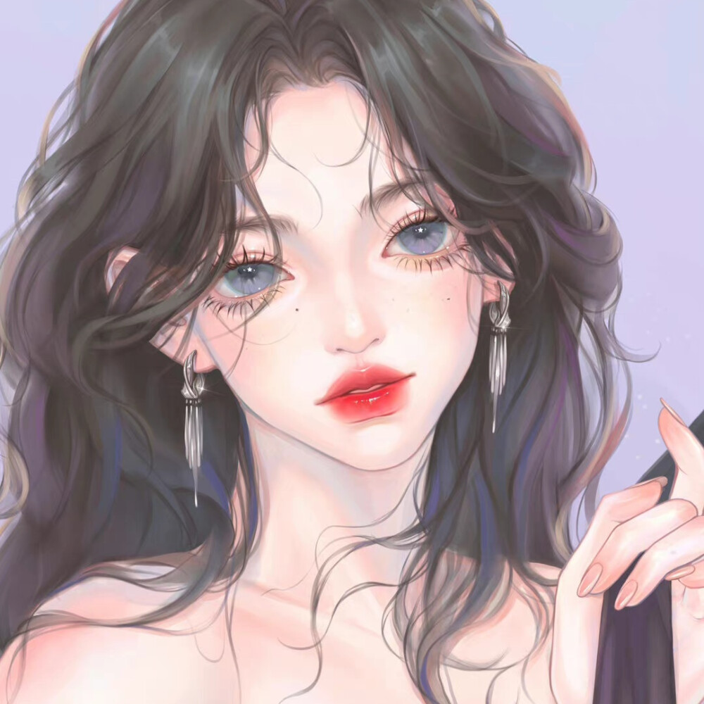 插画女头
cr.万万岁Lancyy