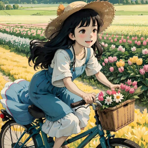 春风一吹，头发都在开心