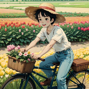 春风一吹，头发都在开心