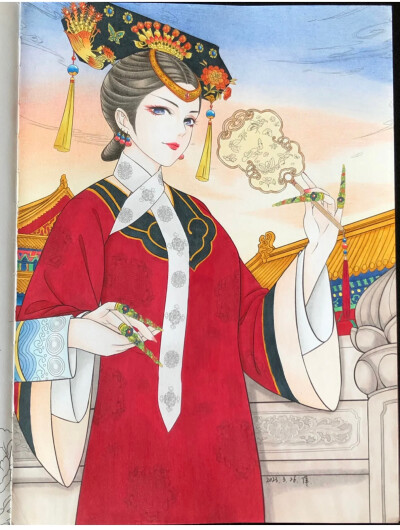 涂色