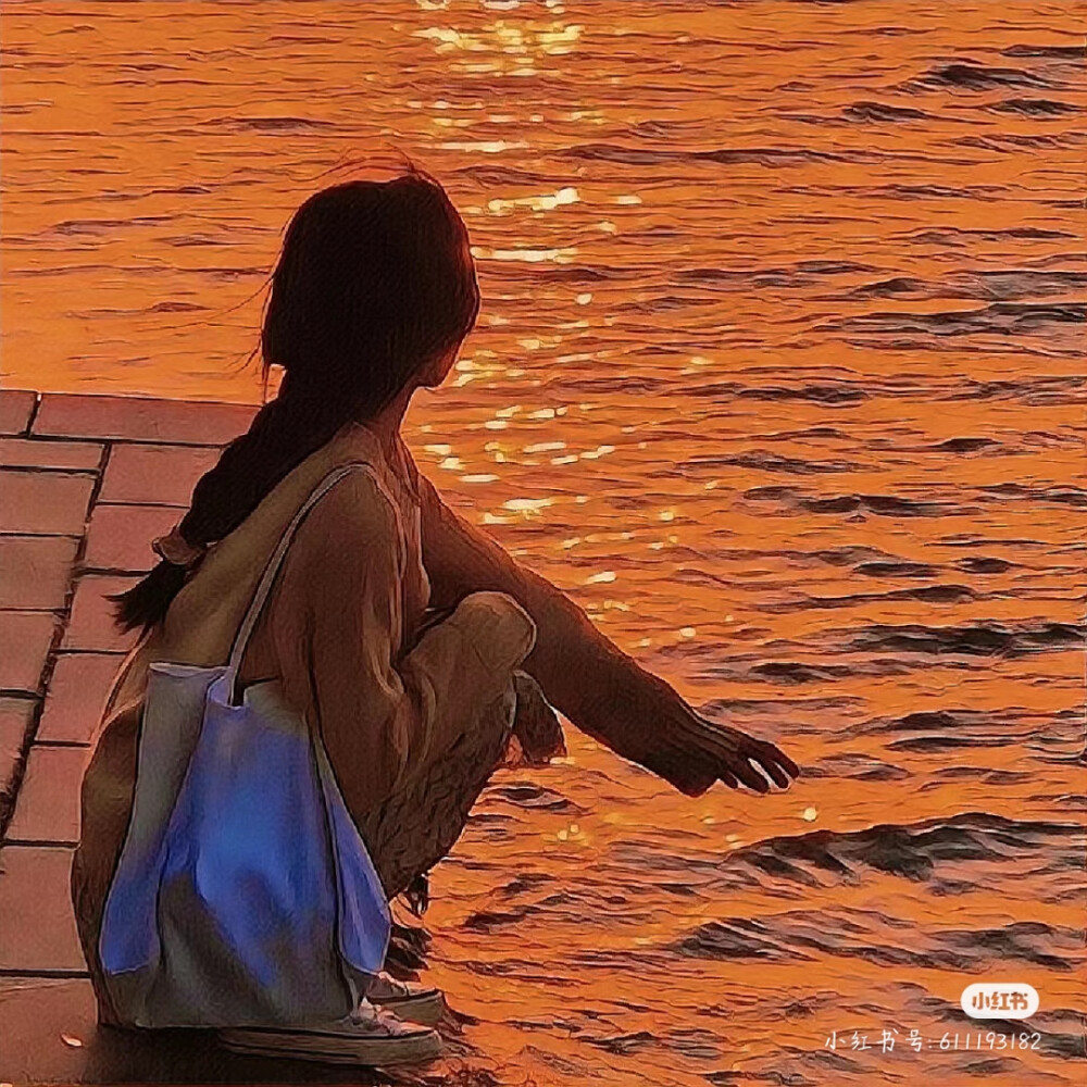 暖色系头像女生绝绝子唯美