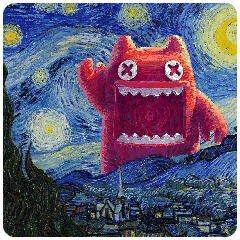 魔鬼猫名画系列