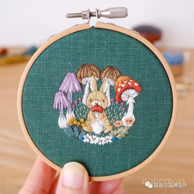 小清新风格刺绣