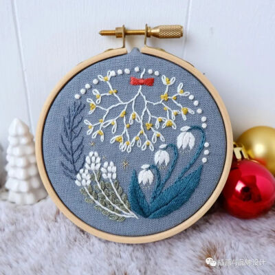 小清新风格刺绣