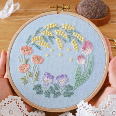 小清新风格刺绣