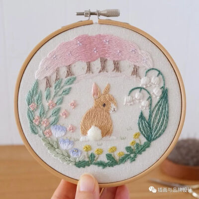 小清新风格刺绣