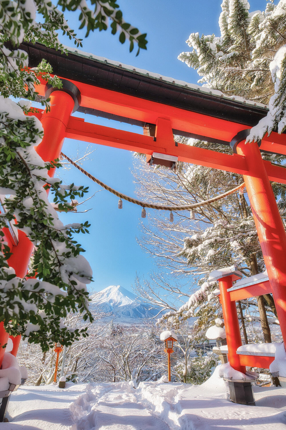 日本 富士山 twi a_yumi0425 この日は最高の雪景色でした