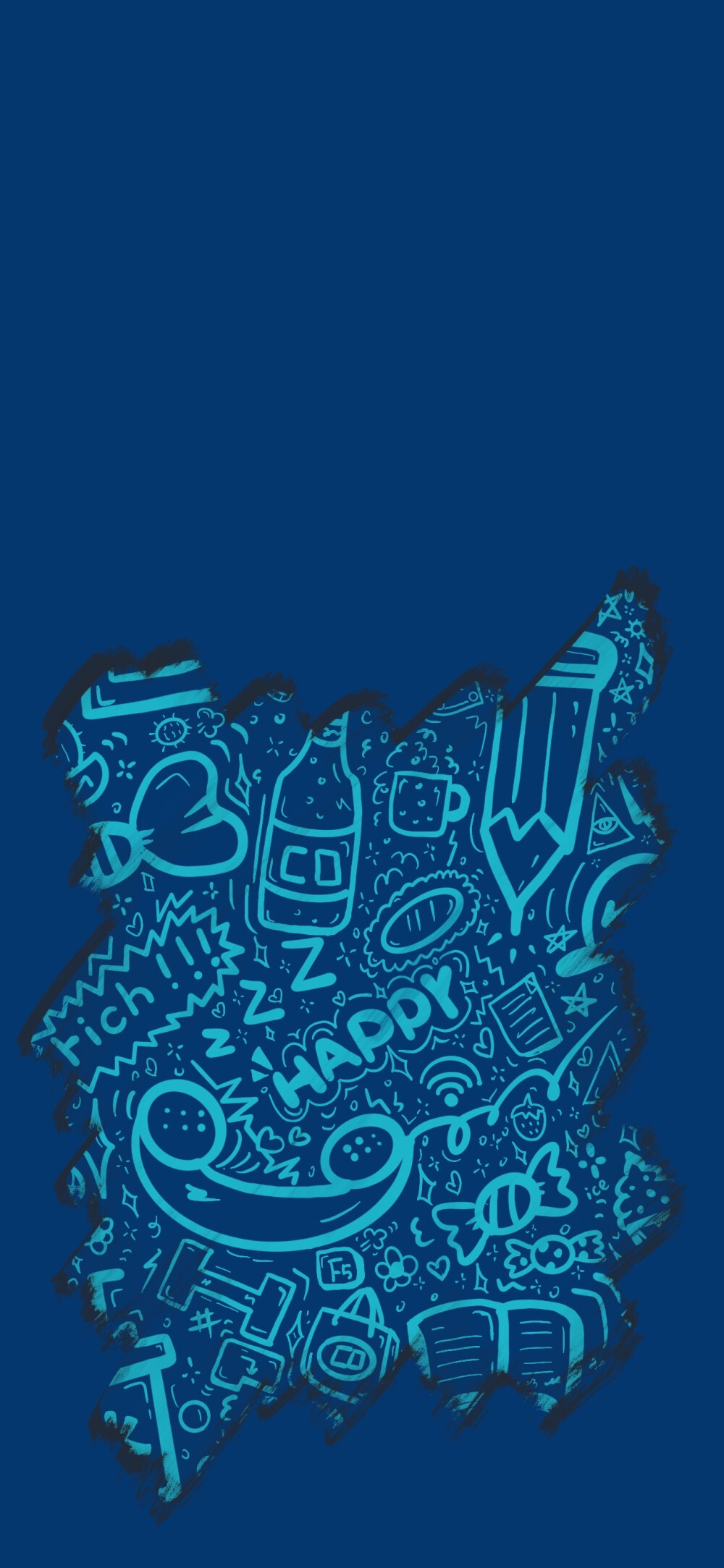 原创手绘涂鸦壁纸