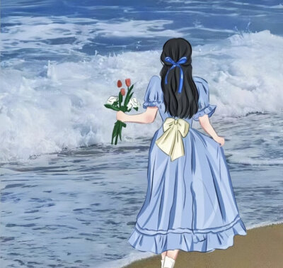 手绘女头
