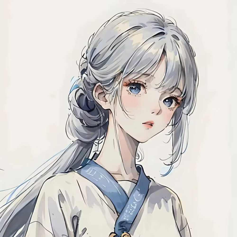 动漫女头唯美头像