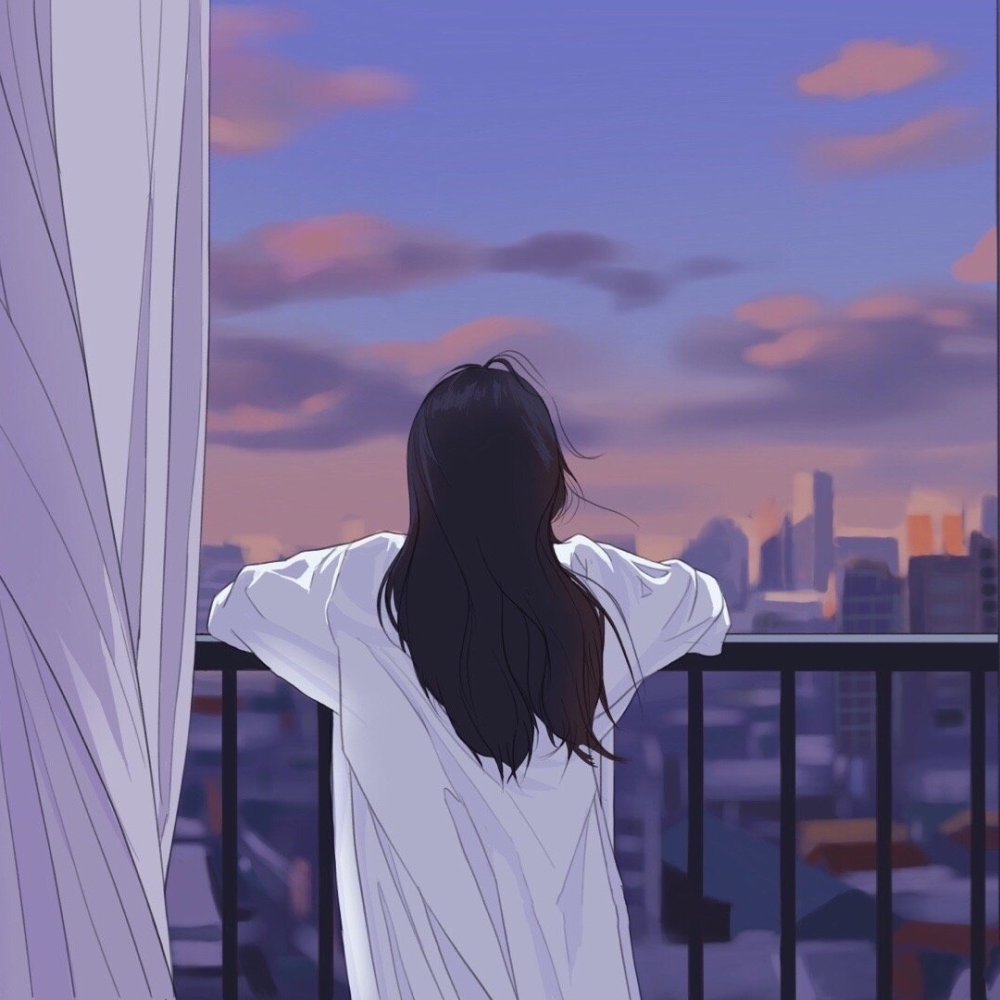 动漫女头唯美头像可爱头像手绘女头