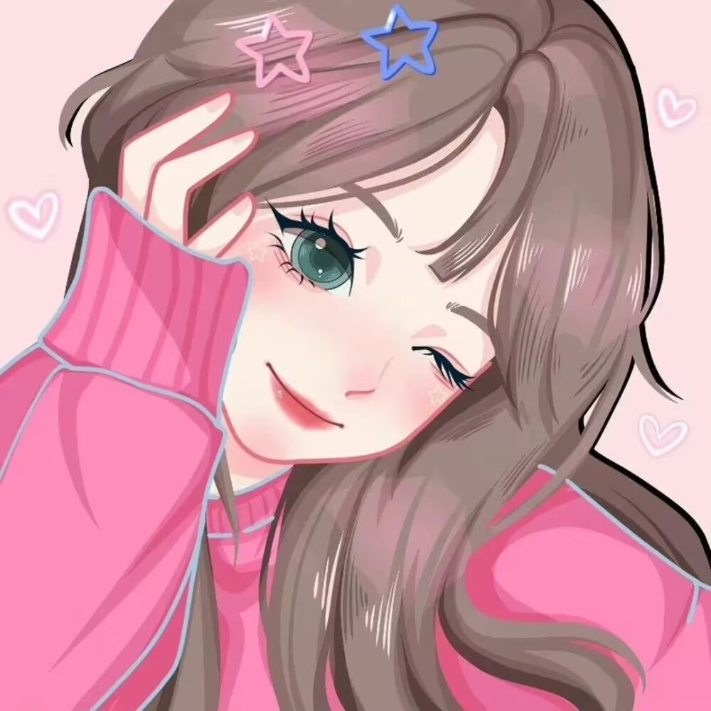 动漫女头唯美头像可爱头像手绘女头