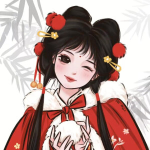 动漫女头唯美头像可爱头像手绘女头