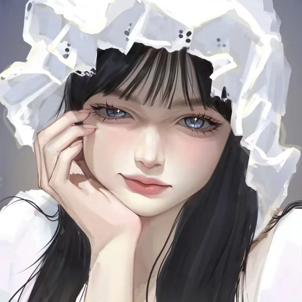 动漫女头,唯美头像,可爱头像,手绘女头