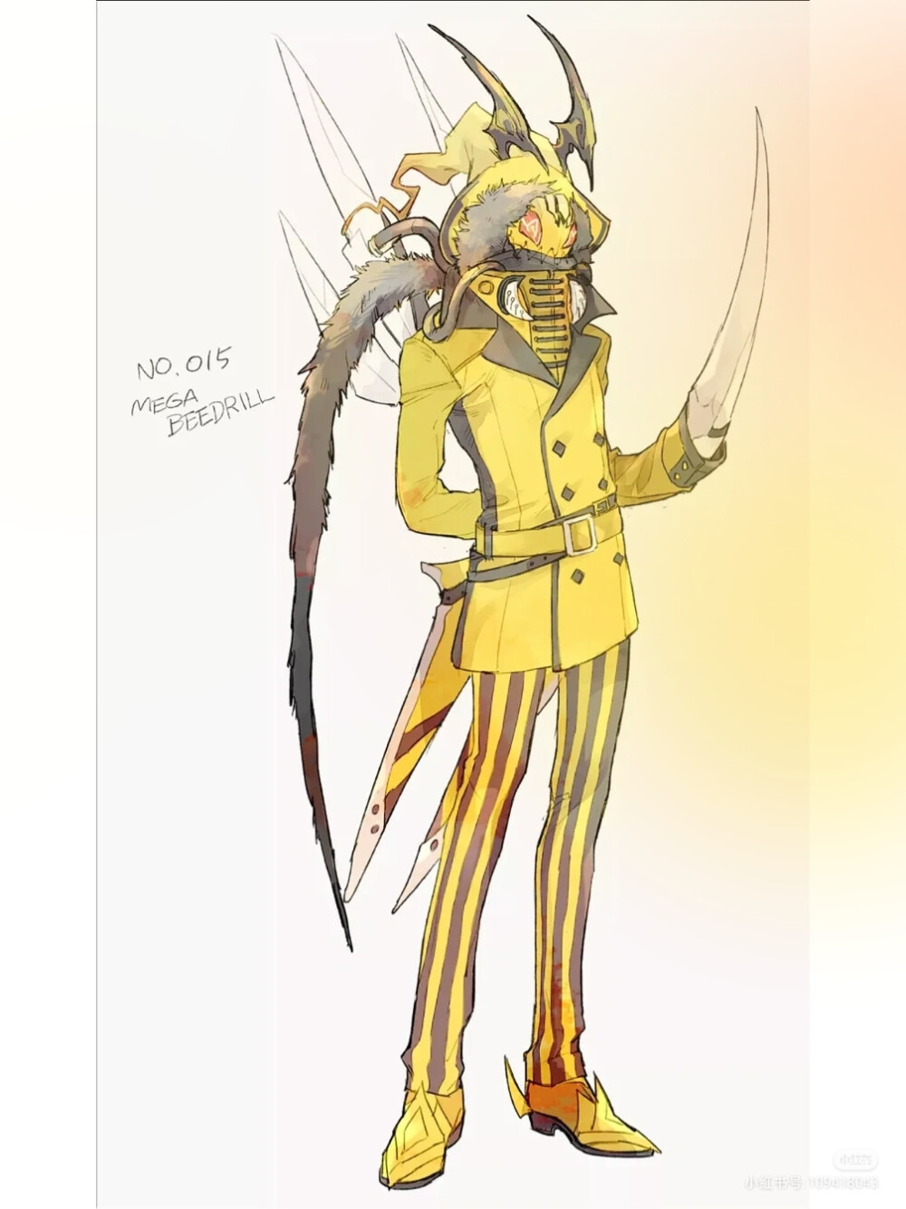 15大针蜂原型黄蜂毒蜂宝可梦狙击手属性