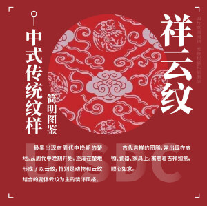 相信有些小主曾经注意过，我们古代的衣服上的纹样，在其他地方也能找到，比如器皿、家具、建筑等等。

这是因为，纹样作为中国传统文化的重要组成部分，一直贯穿于中国历史发展的整个流程，贯穿于人们生活的之中，反映出不同时期的风俗习惯。
一共分三期给大家介绍。今天就带大家来欣赏
最后一期大家都十分熟悉的传统纹样，来看看你认识几个吧。