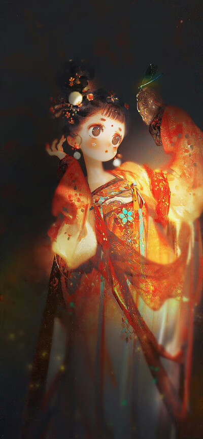 插画师ID：眠狼 - 堆糖，美图壁纸兴趣社区