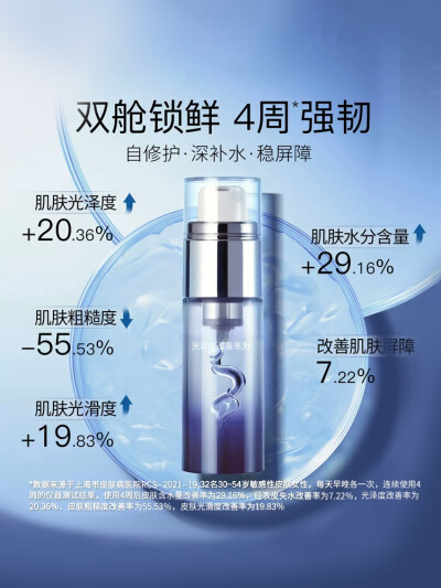 玉泽臻安润泽修护蓝铜胜肽精华液30ml