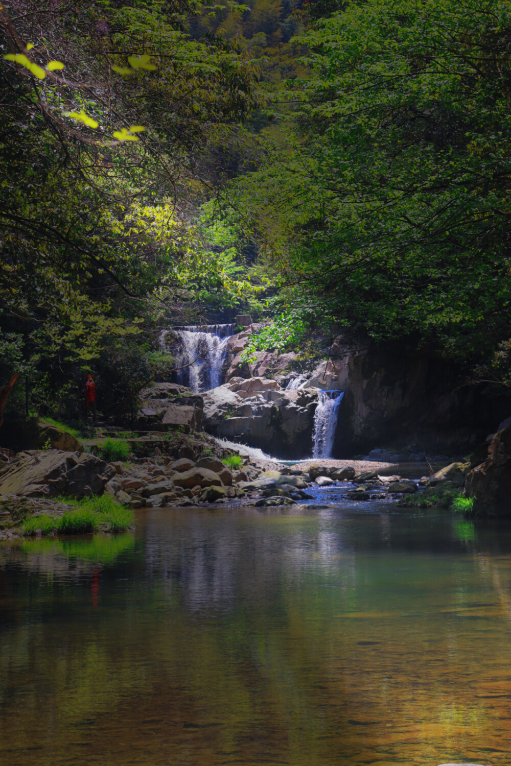 浙东小九寨 风景 溪边