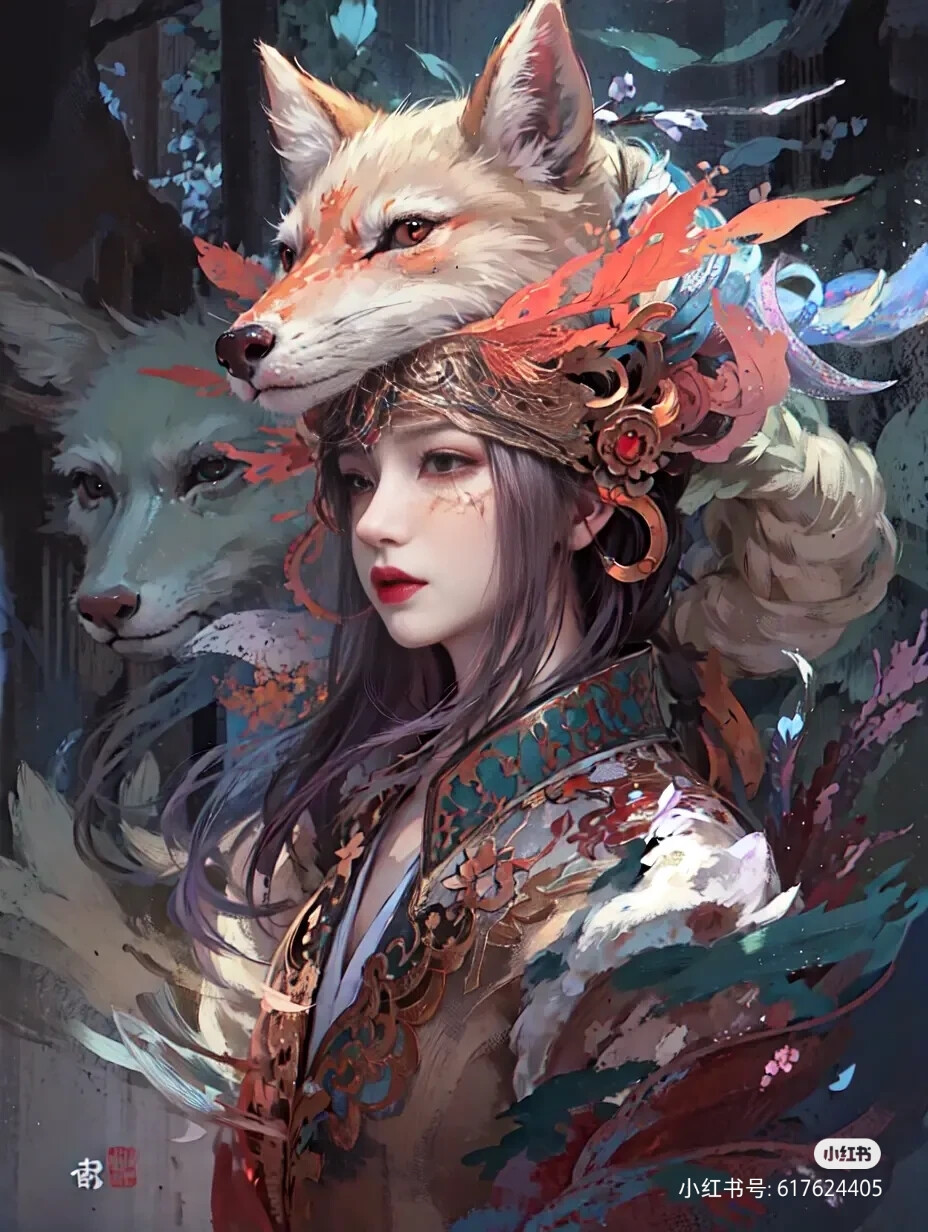狐仙 - 高清图片，堆糖，美图壁纸兴趣社区
