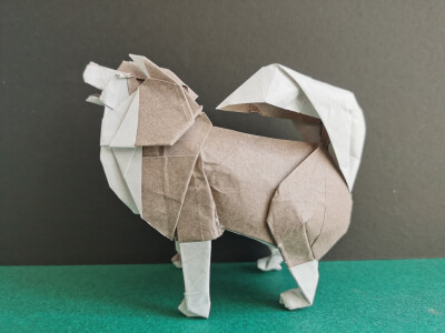 折纸 芬兰拉普猎犬
设计：Seth Friedman
第三次折