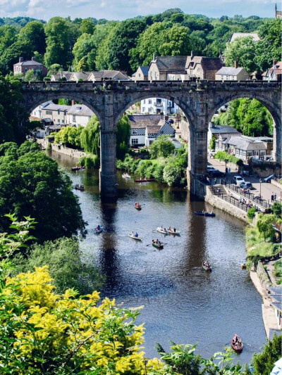 英国纳尔斯伯勒小镇 初夏