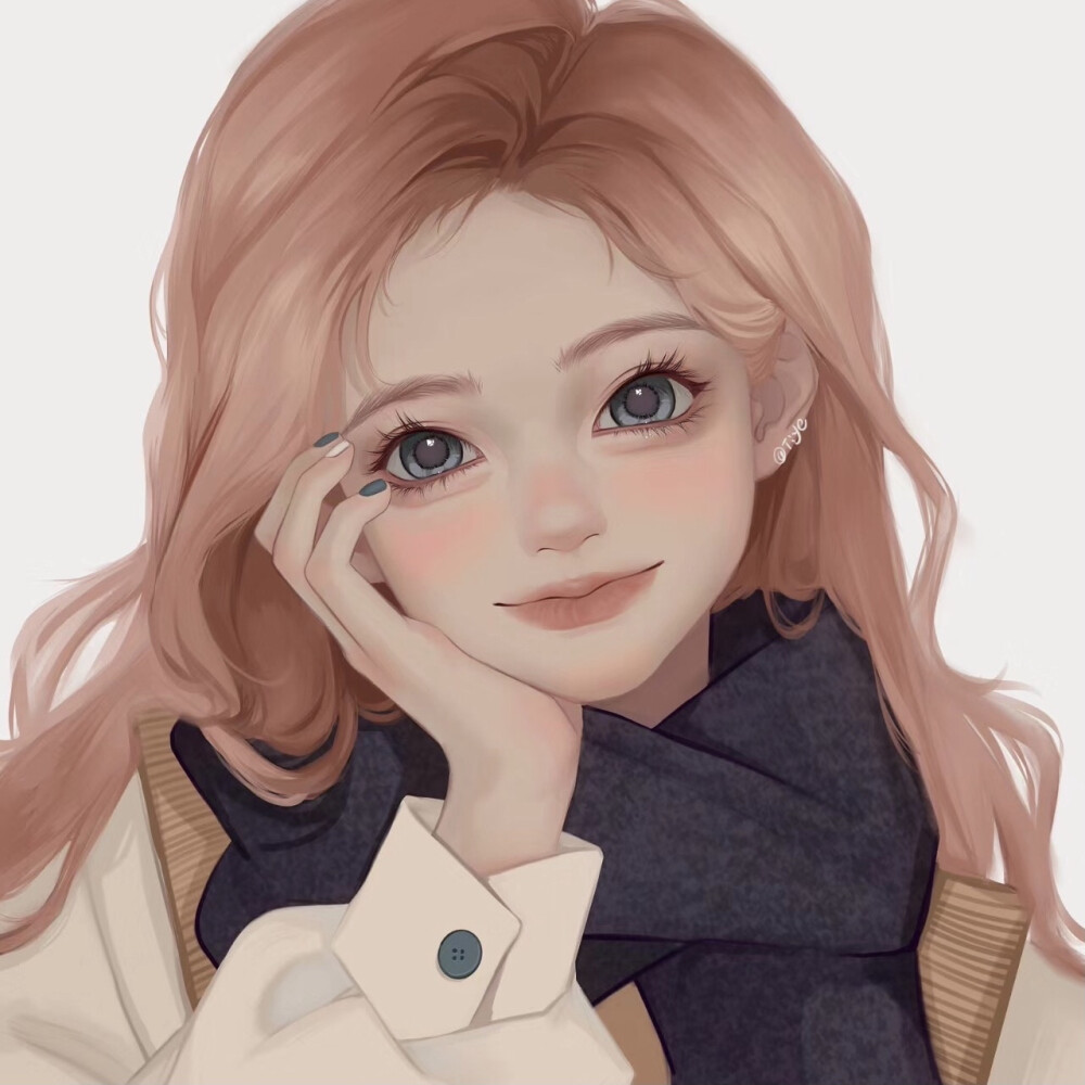 动漫女头唯美头像可爱头像手绘女头