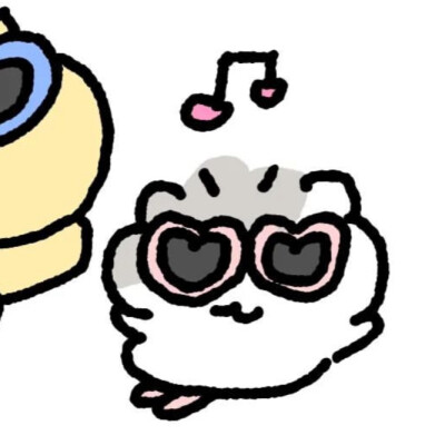 情侣头像可爱手绘