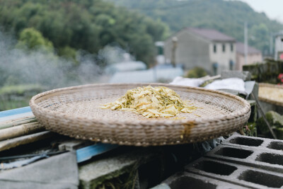 又到了晒笋干梅菜的季节
摄影：洪小漩
出镜：家人
清明假期之前，送菲比和婆婆回上虞一趟。
先去的外婆家，婆婆帮着外婆一起做了清明粿，笋丁咸菜肉末馅和豆沙馅，蒸熟了后，我顾不得烫嘴，一口气吃了两三个。
…