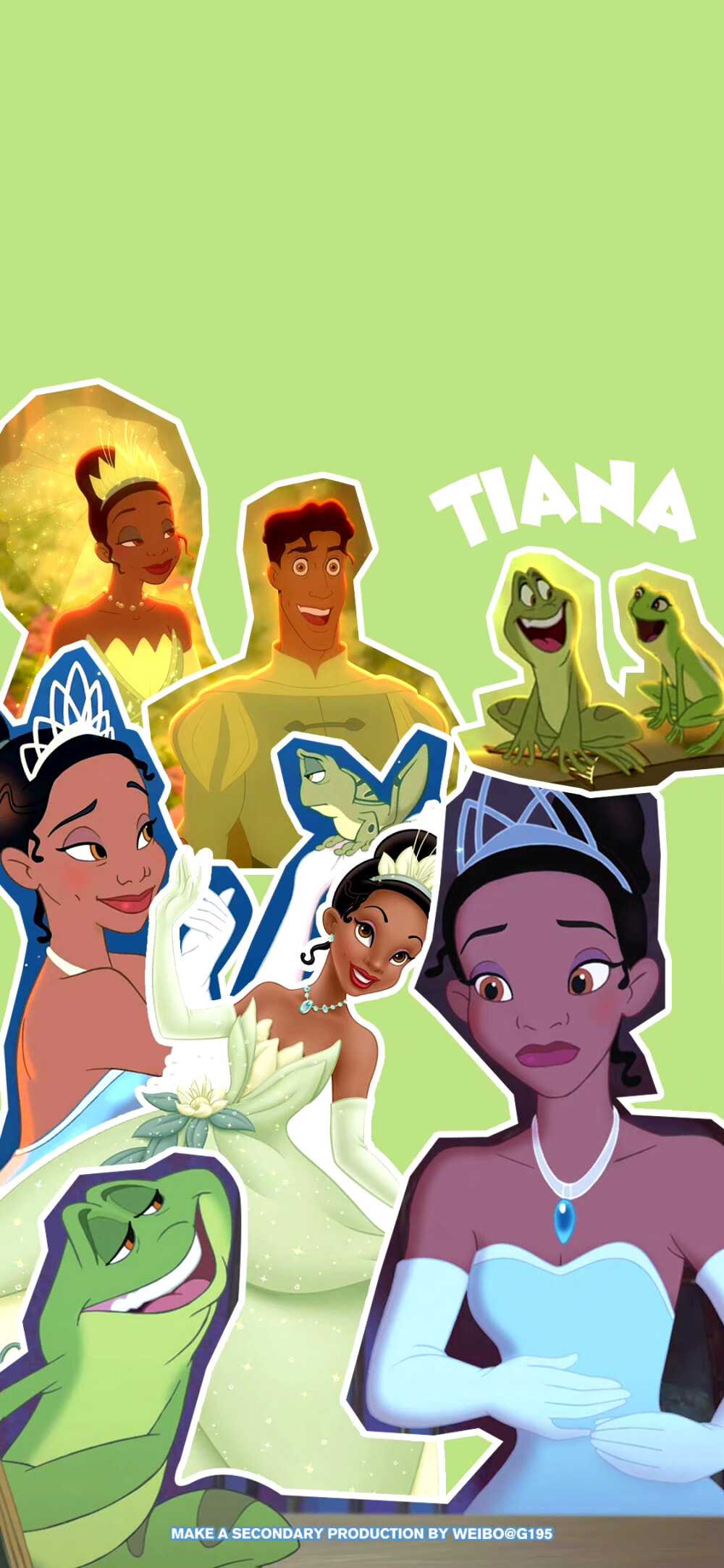 迪士尼公主 拼接壁纸
cr.G195