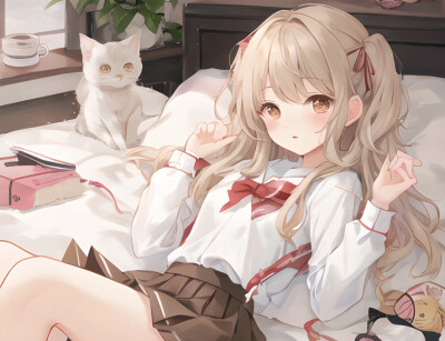 小猫和少女 