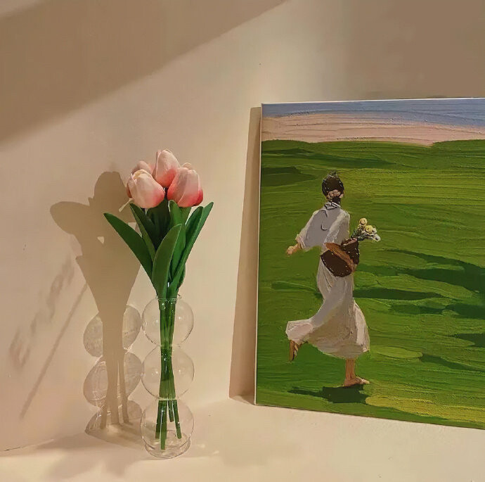 清新 简约 头像 朋友圈背景图 正方形背景图