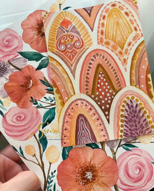 植物绘，ins：sisondesigns 