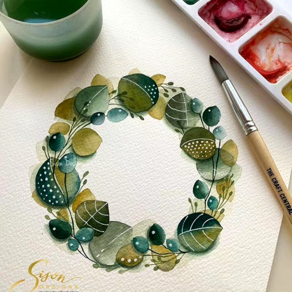 植物绘，ins：sisondesigns 