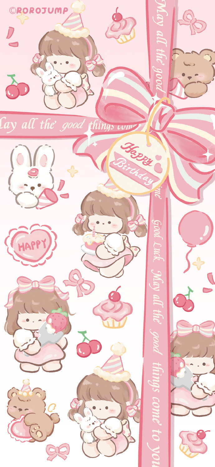 iPhone壁纸 肉肉酱套图 一颗酸苹果的壁纸库