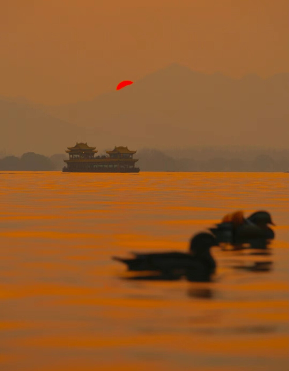 【壁纸】晚霞的浪漫至死不渝