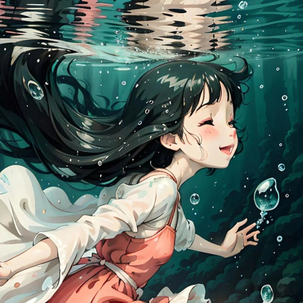 动漫女头唯美头像可爱头像手绘女头