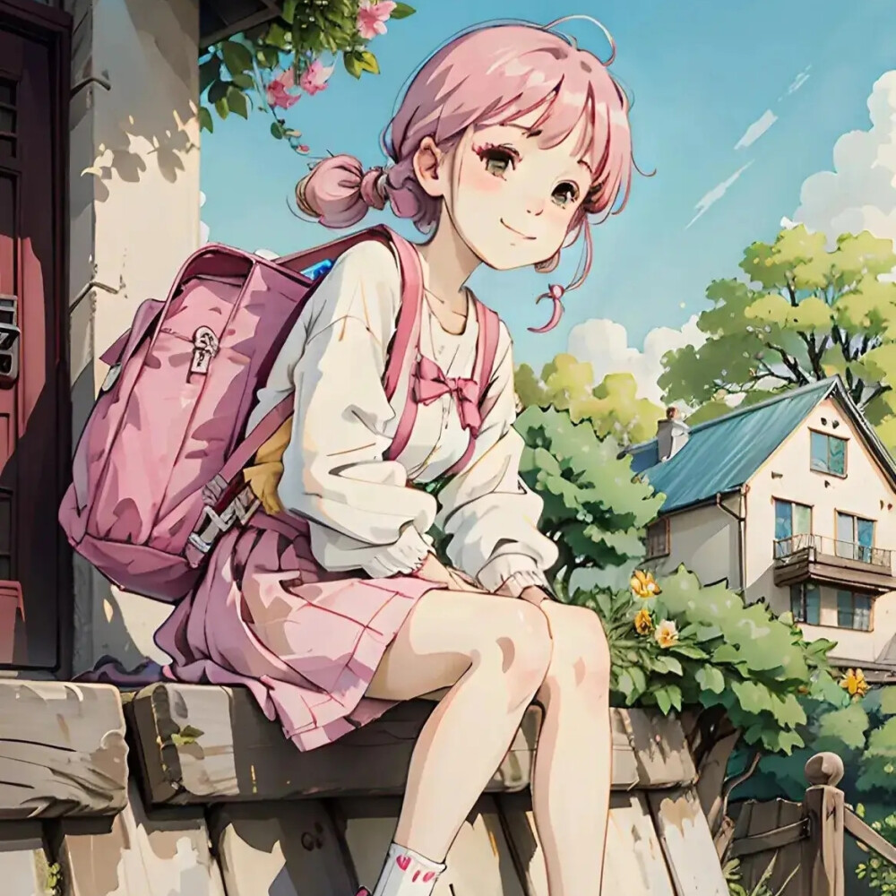 动漫女头唯美头像可爱头像手绘女头