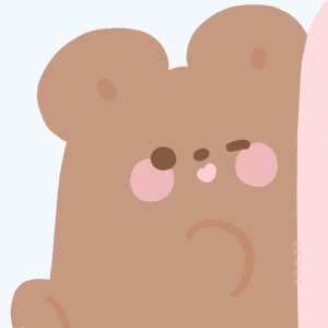 可爱情头画师黑熊熊茶