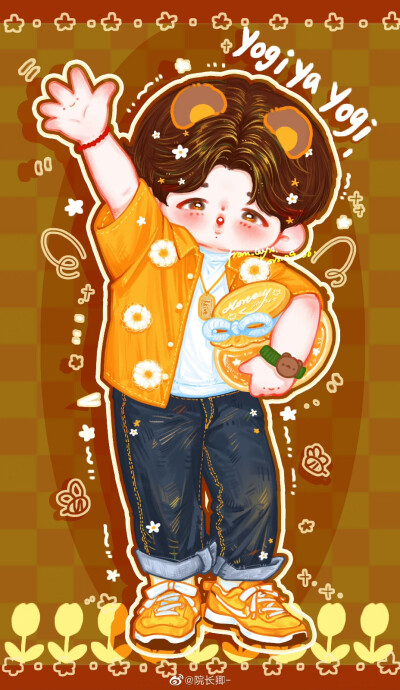 金南俊手绘,搜图不易，留图请点赞，专辑内所有图片均有才阿米所绘，我只是图片搬运工，只留作欣赏