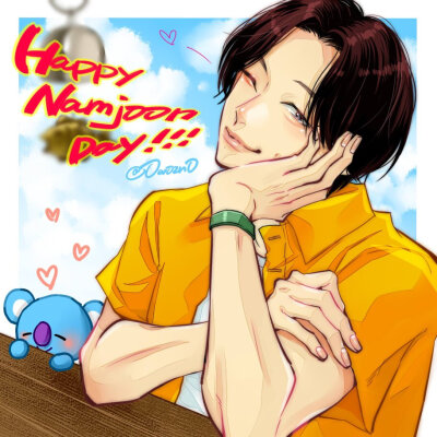 金南俊手绘,搜图不易，留图请点赞，专辑内所有图片均有才阿米所绘，我只是图片搬运工，只留作欣赏