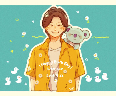 金南俊手绘,搜图不易，留图请点赞，专辑内所有图片均有才阿米所绘，我只是图片搬运工，只留作欣赏