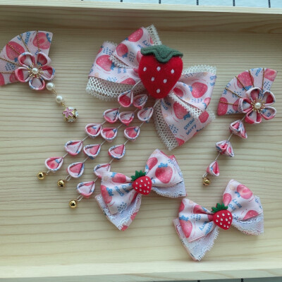 可爱的和风髮饰