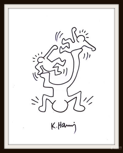 (∩•̀ω•́)⊃--*⋆..Keith Haring..✧