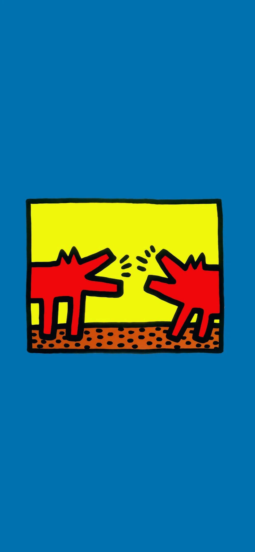 (∩•̀ω•́)⊃--*⋆..Keith Haring..✧