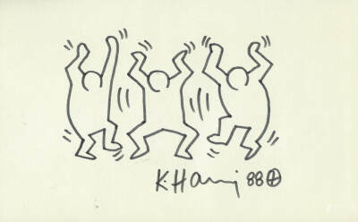 (∩•̀ω•́)⊃--*⋆..Keith Haring..✧