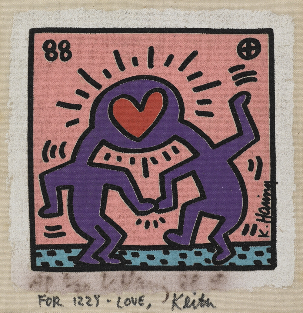 (∩•̀ω•́)⊃--*⋆..Keith Haring..✧