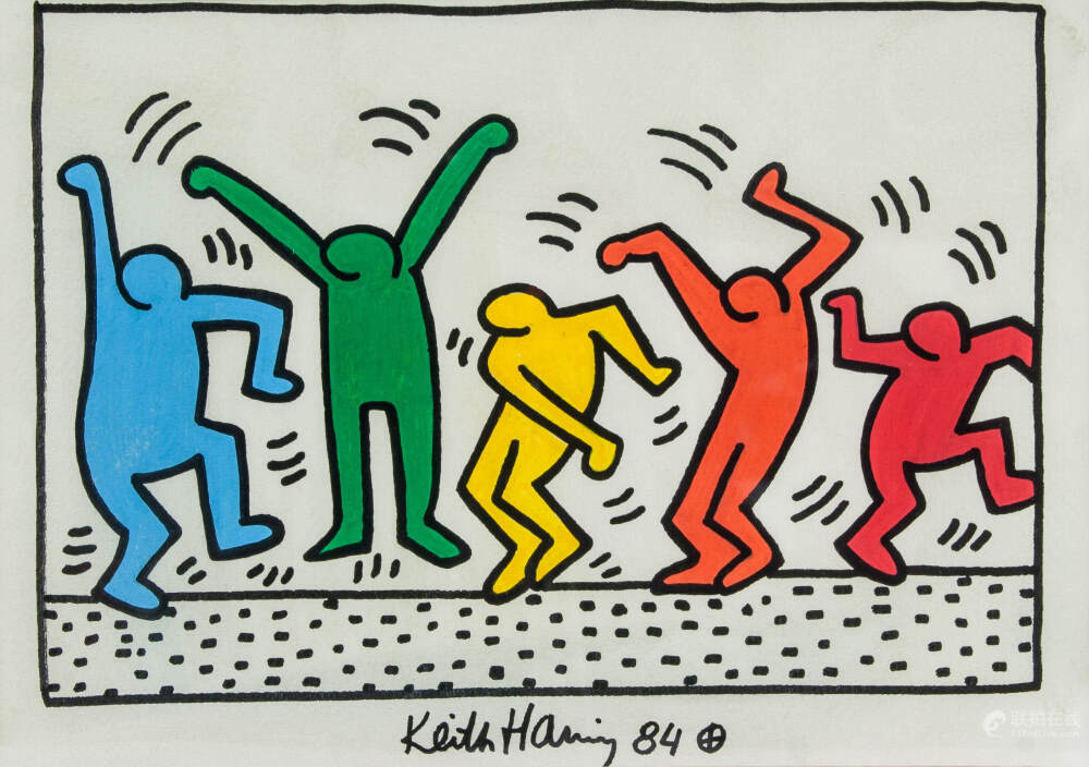 (∩•̀ω•́)⊃--*⋆..Keith Haring..✧